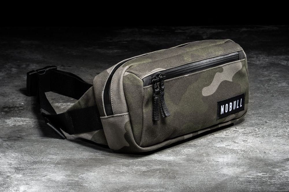 NOBULL Crossbody Bag - Army Green Camo - Ireland (5618NOVHZ)